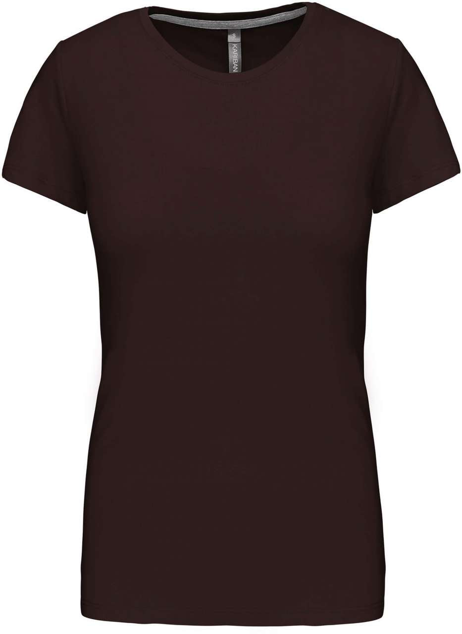 LADIES' SHORT SLEEVE CREW NECK T-SHIRT