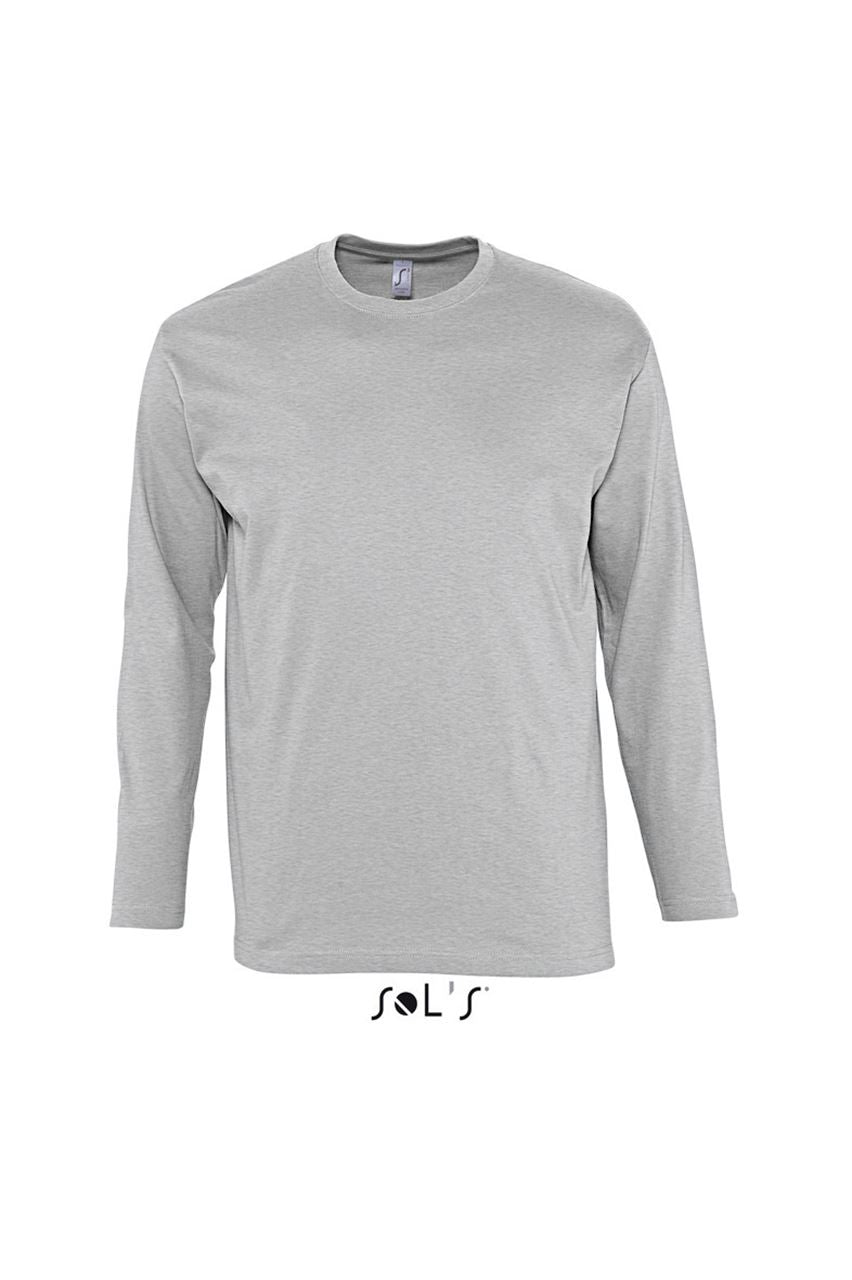 SOL'S MONARCH - MEN'S ROUND COLLAR LONG SLEEVE T-SHIRT