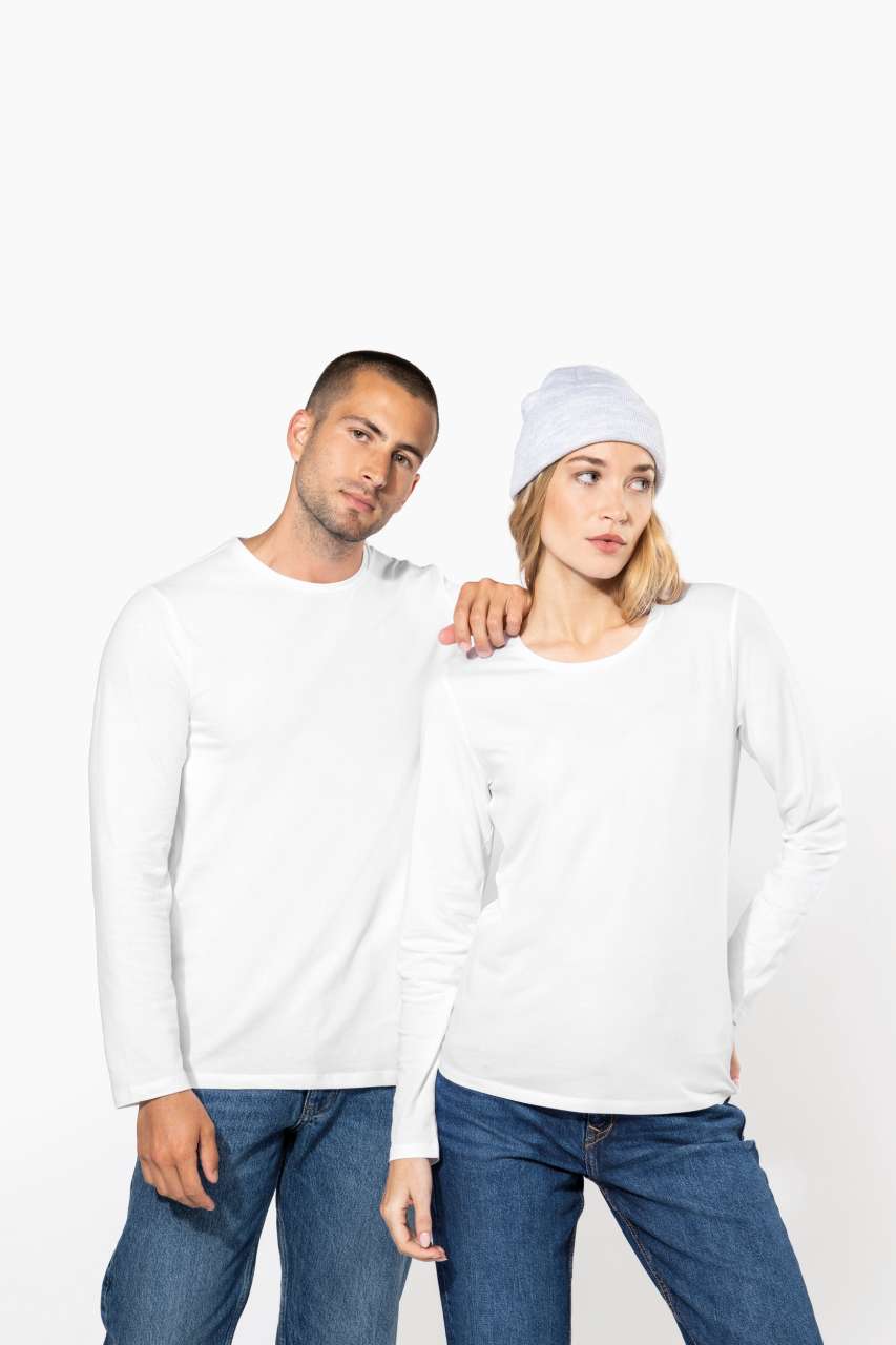 MEN'S LONG-SLEEVED CREW NECK T-SHIRT