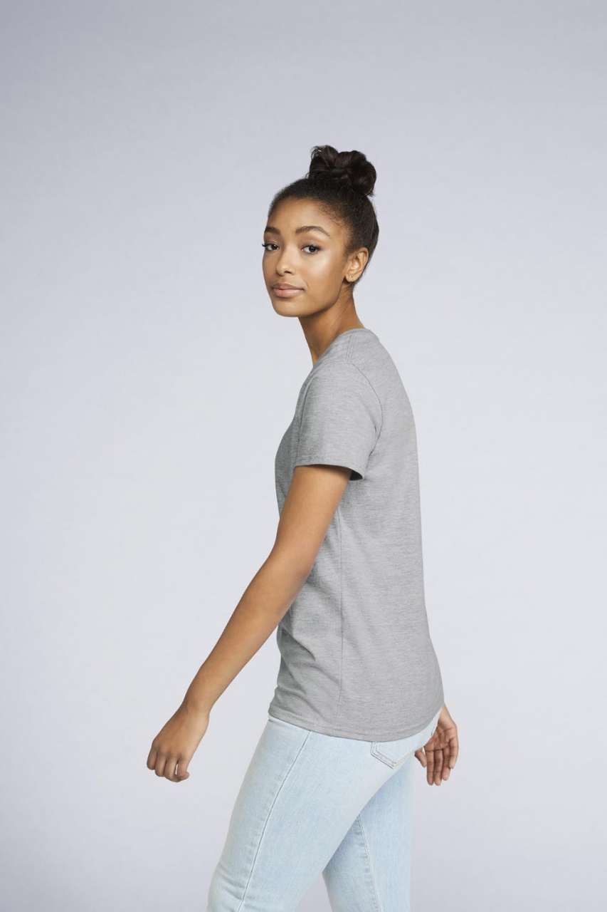 PREMIUM COTTON® LADIES' V-NECK T-SHIRT