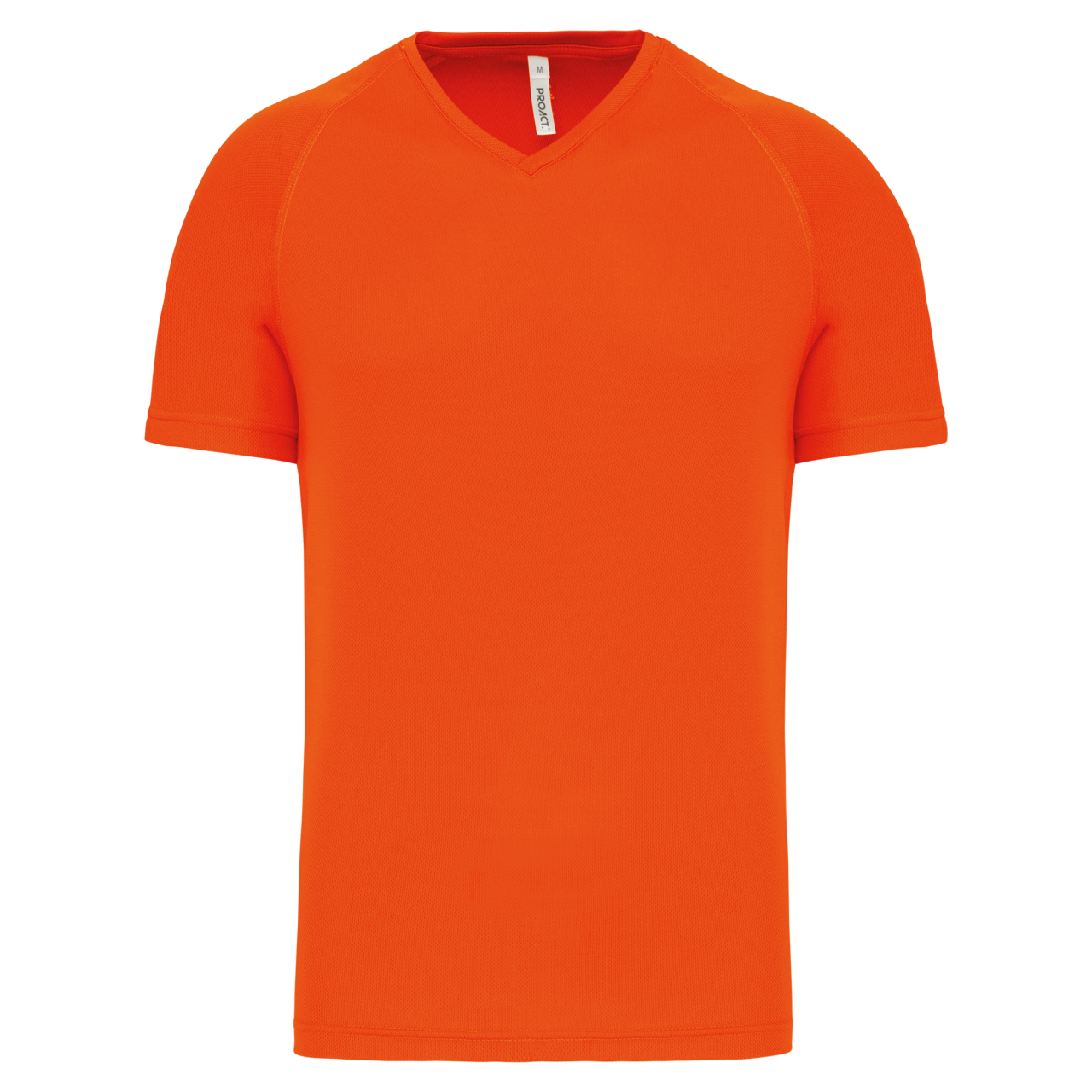 T-SHIRT DE SPORT À MANCHES COURTES ET COL EN V POUR HOMME