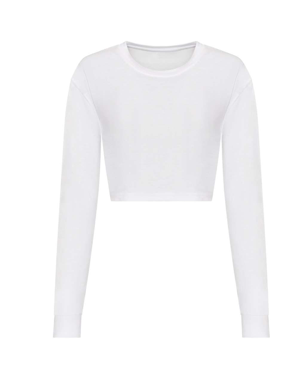WOMEN'S L/S CROPPED T