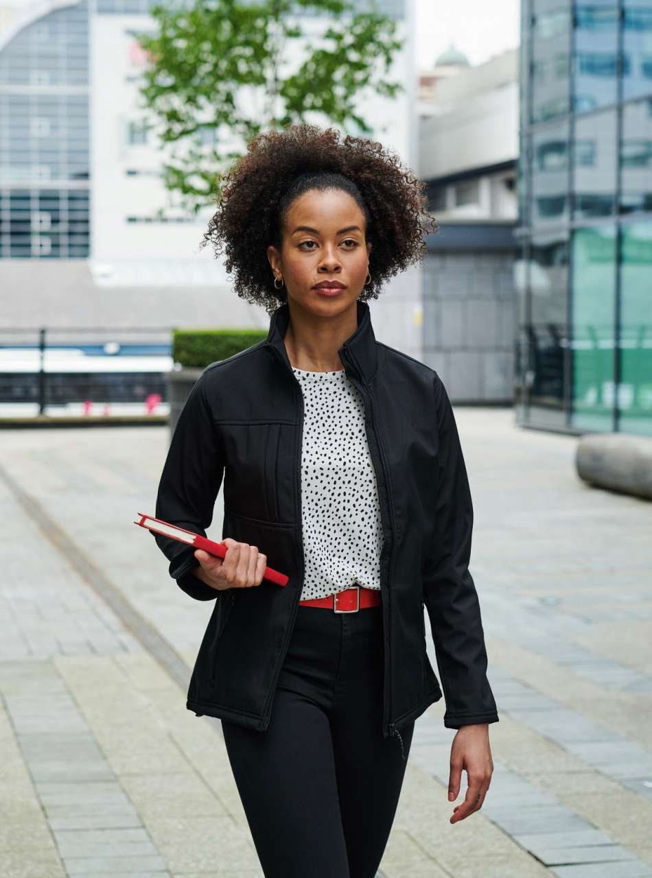 OCTAGON II DRUCKBARE 3-LAGIGE MEMBRAN-SOFTSHELL-JACKE FÜR DAMEN