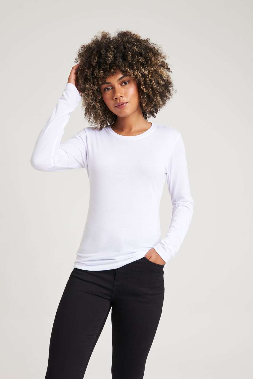 LONG SLEEVE GIRLIE TRI-BLEND T