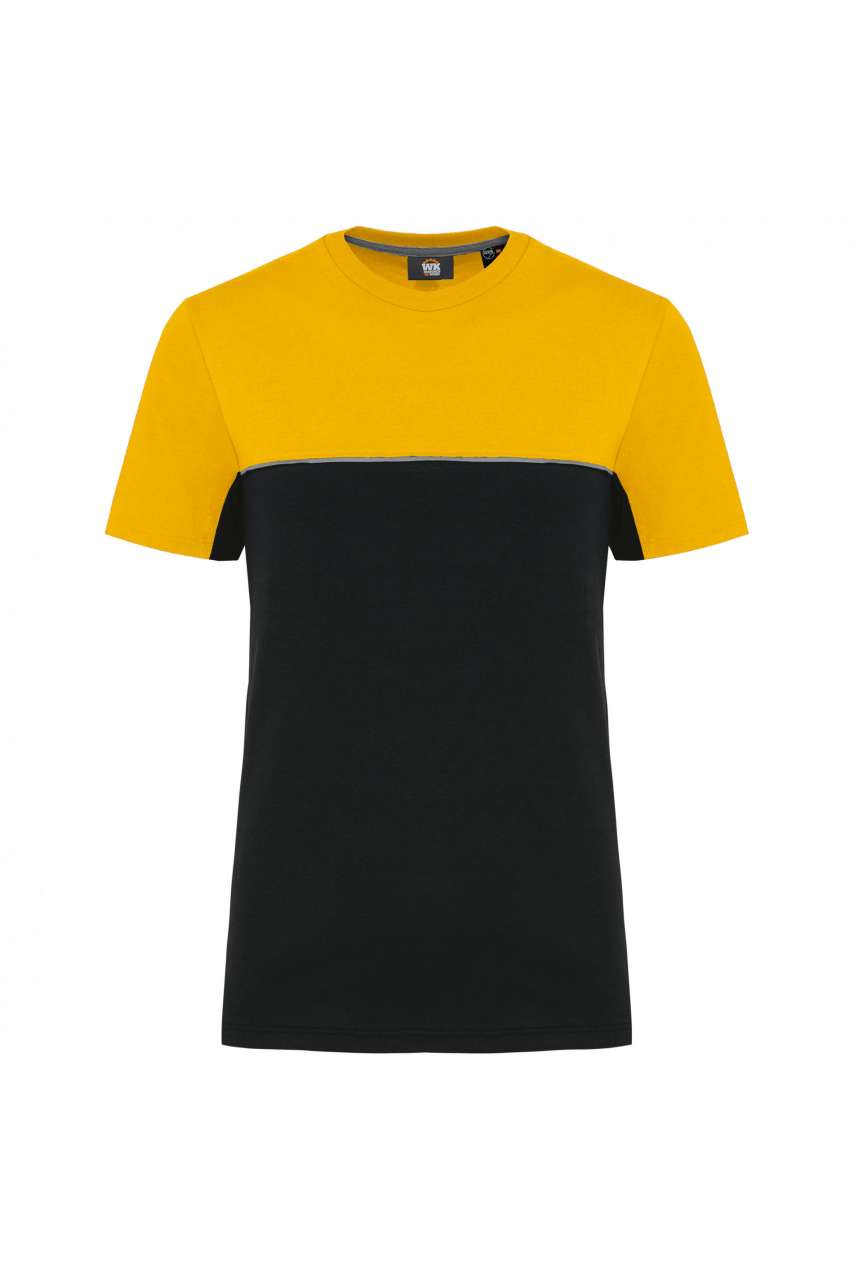 UNISEX ECO-FRIENDLY SHORT SLEEVE TWO-TONE T-SHIRT