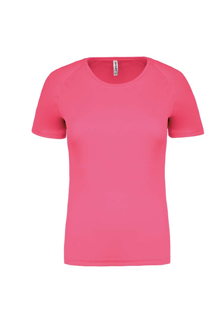 LADIES' SHORT-SLEEVED SPORTS T-SHIRT