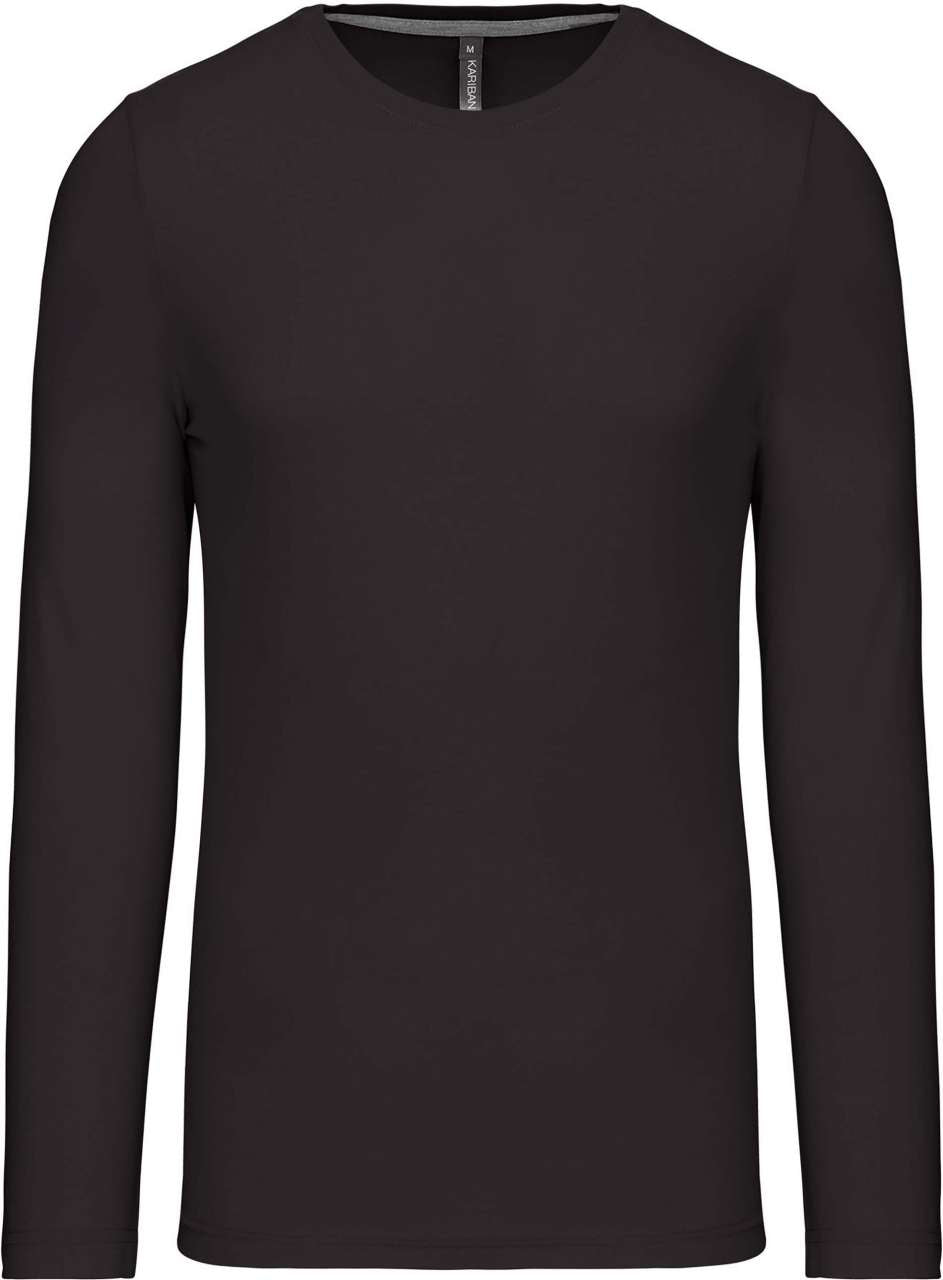 MEN'S LONG-SLEEVED CREW NECK T-SHIRT