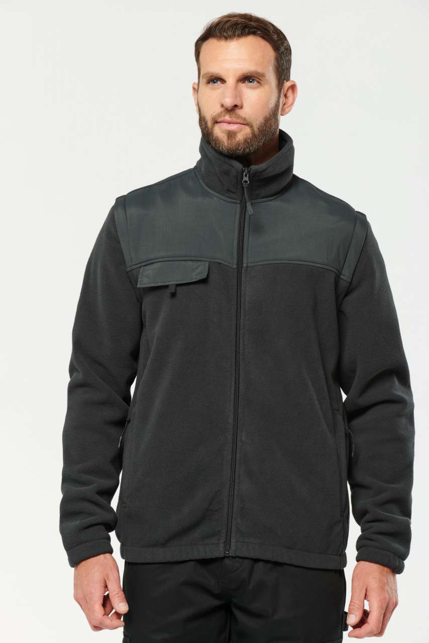 VESTE POLAIRE À MANCHES AMOVIBLES