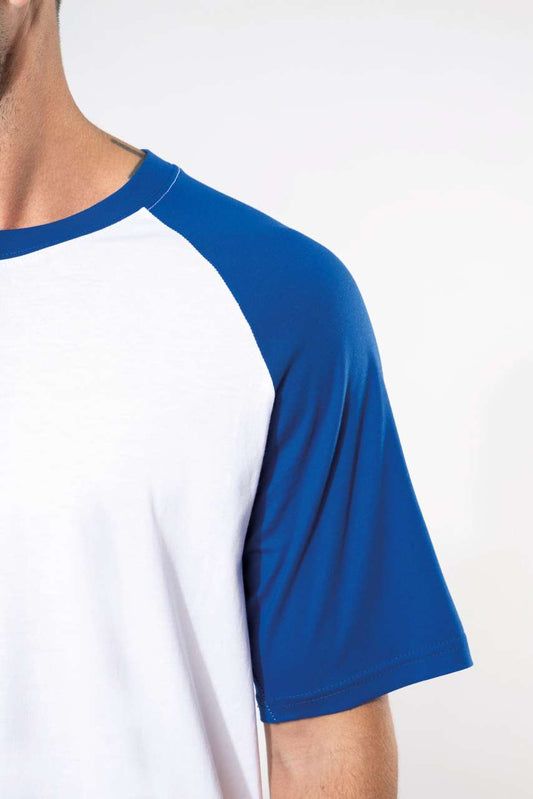 BASEBALL - SHORT-SLEEVED TWO-TONE T-SHIRT