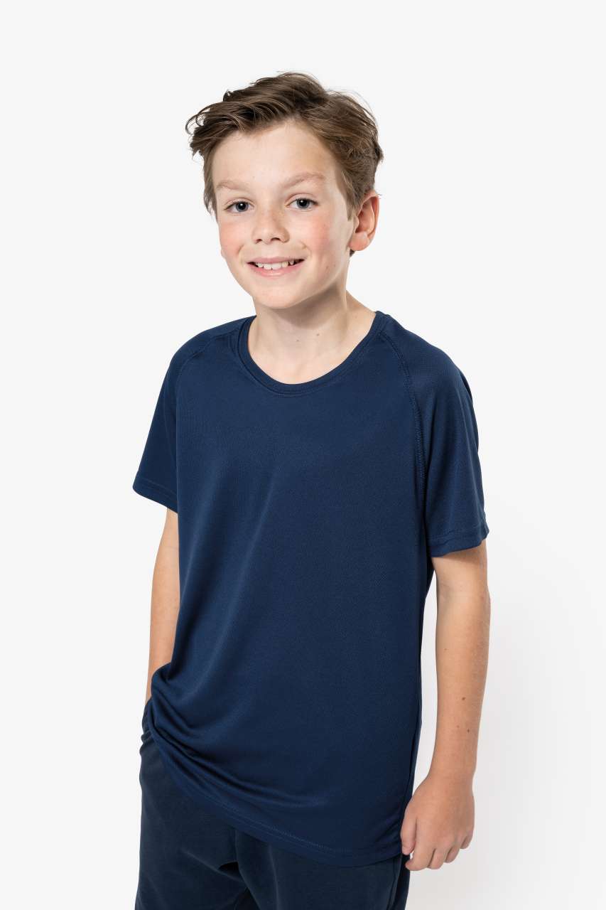 KIDS' SHORT SLEEVED SPORTS T-SHIRT