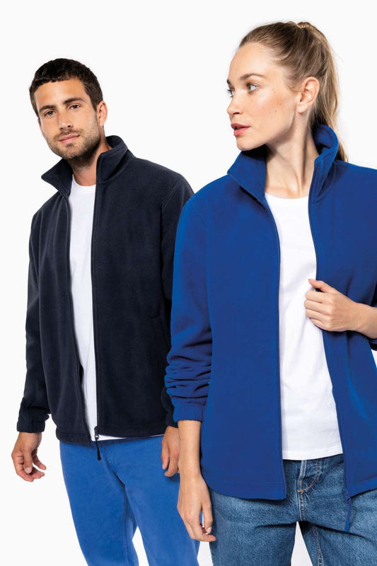 UNISEX MICROFLEECE ELASTICATED JACKET