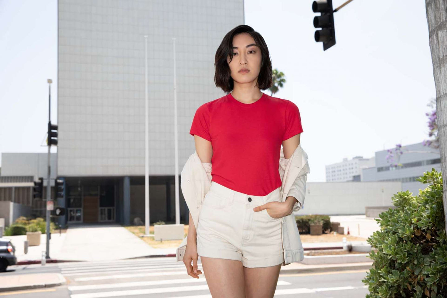 WOMEN'S FINE JERSEY SHORT SLEEVE T-SHIRT