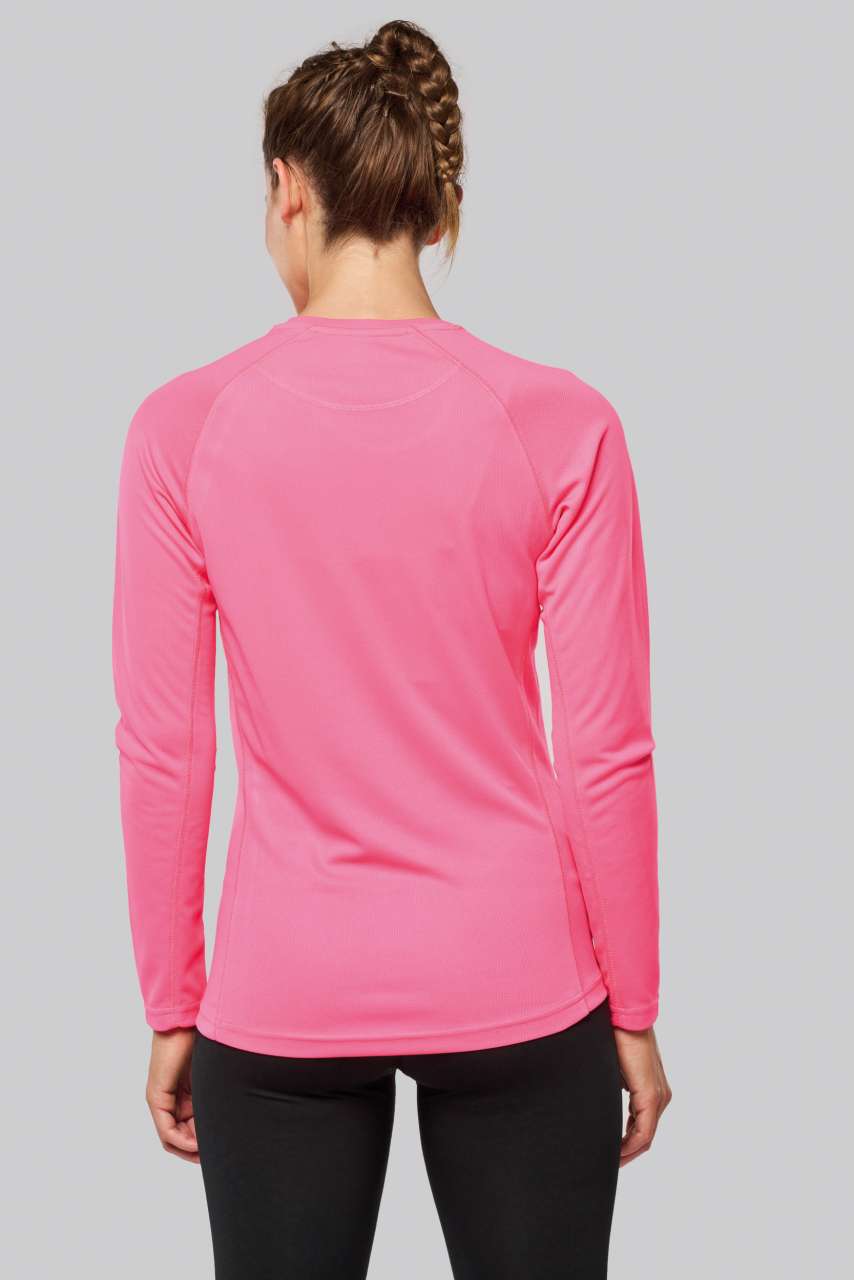 LADIES' LONG-SLEEVED SPORTS T-SHIRT