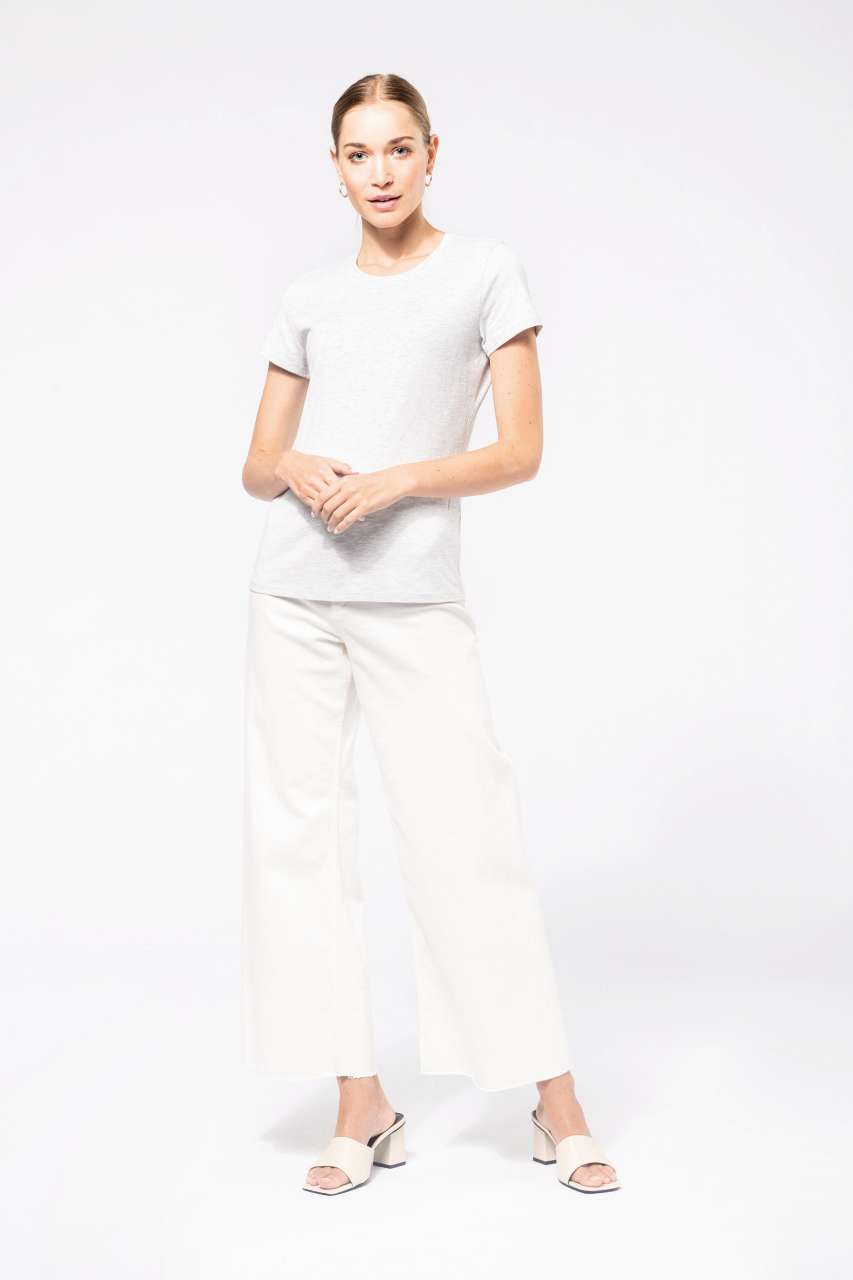 LADIES' SHORT SLEEVE CREW NECK T-SHIRT