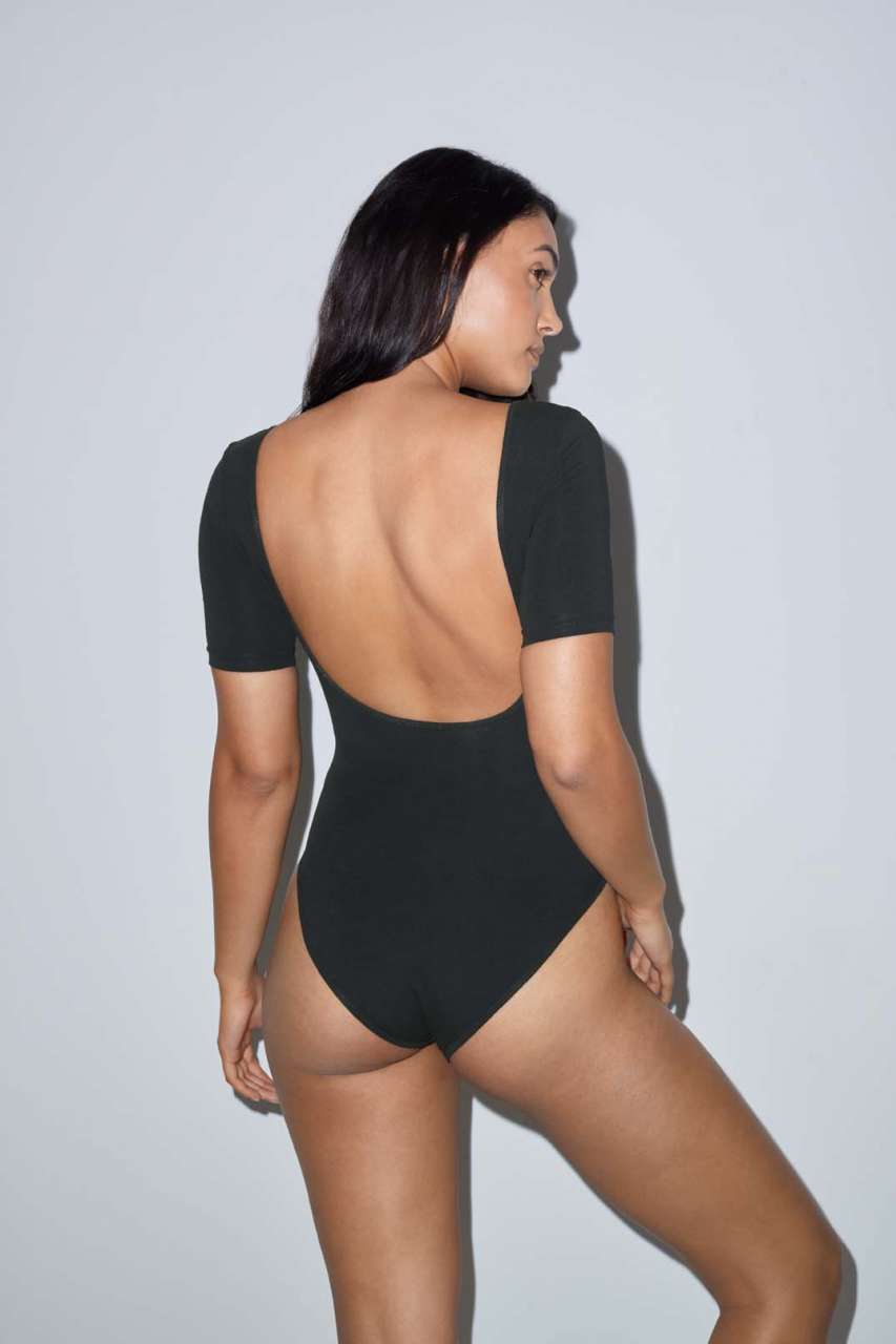 WOMEN'S COTTON SPANDEX DANCE BODYSUIT