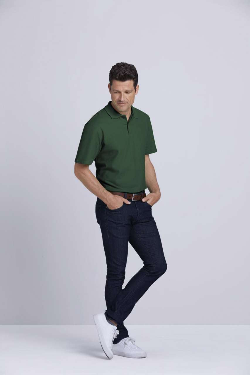 POLO SOFTSTYLE® ADULTE DOUBLE PIQUÉ