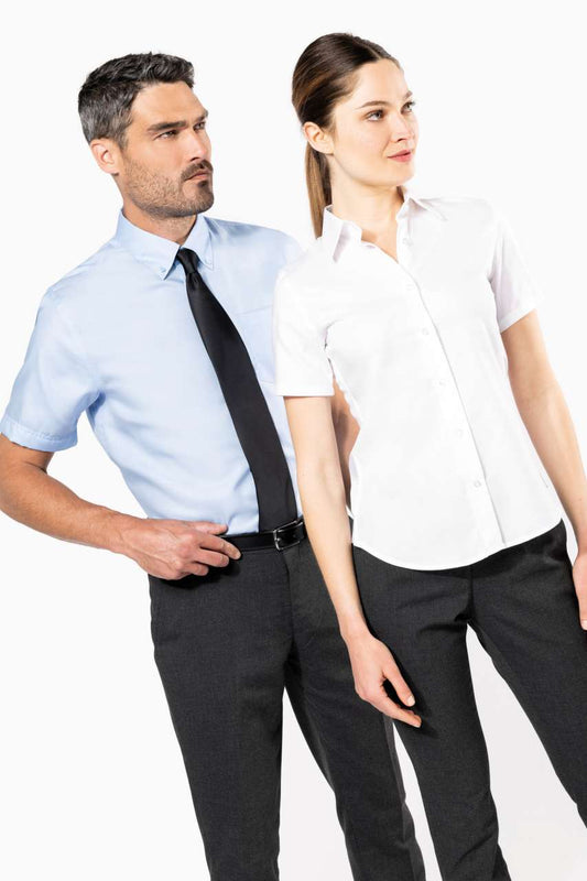 LADIES' SHORT-SLEEVED NON-IRON SHIRT