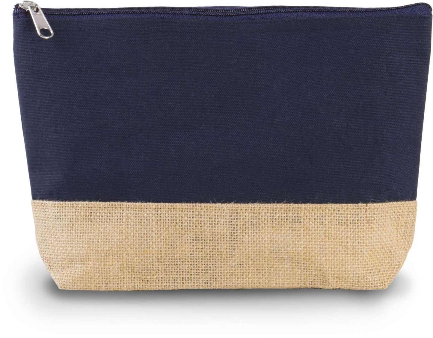 POCHETTE EN TOILE ET JUTE