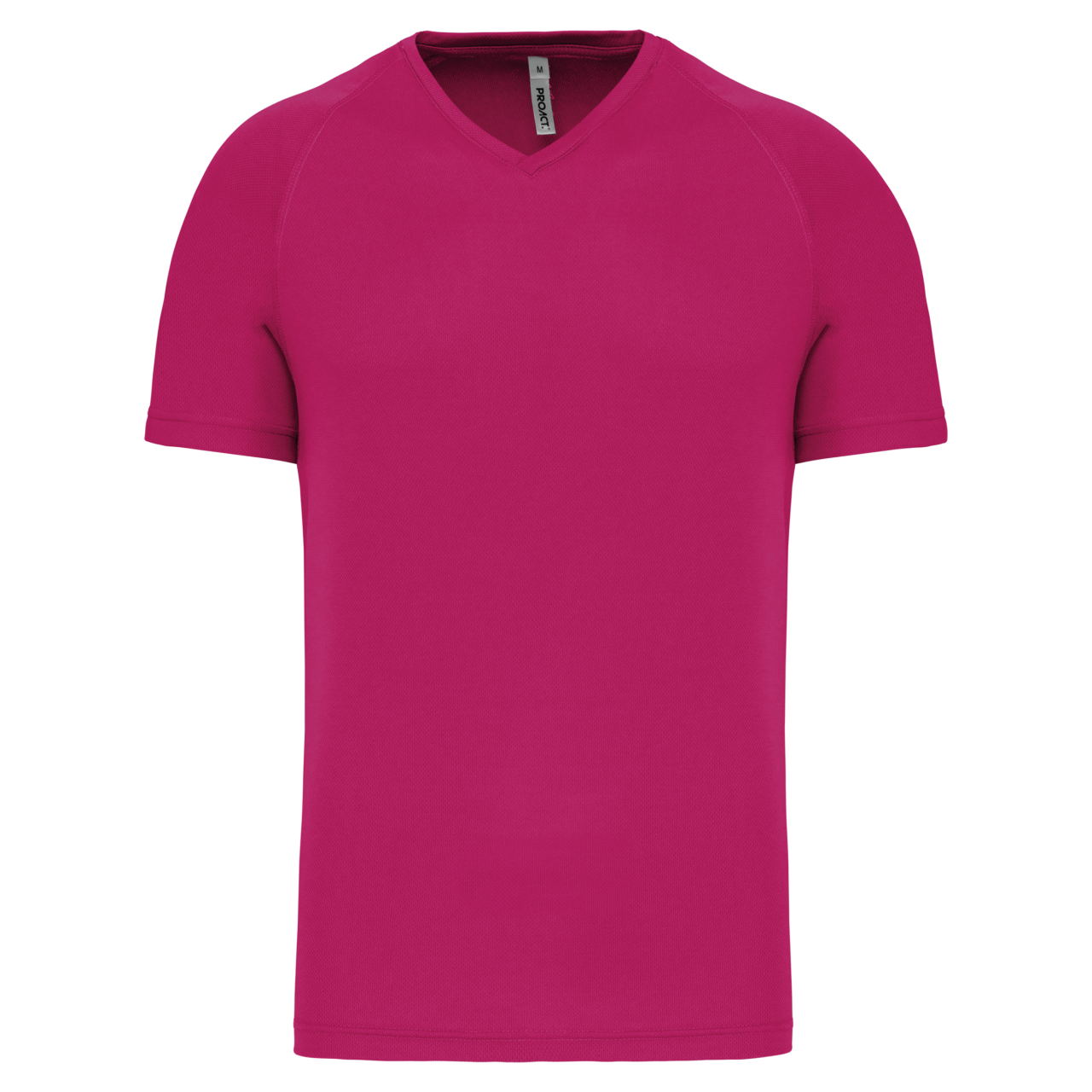T-SHIRT DE SPORT À MANCHES COURTES ET COL EN V POUR HOMME