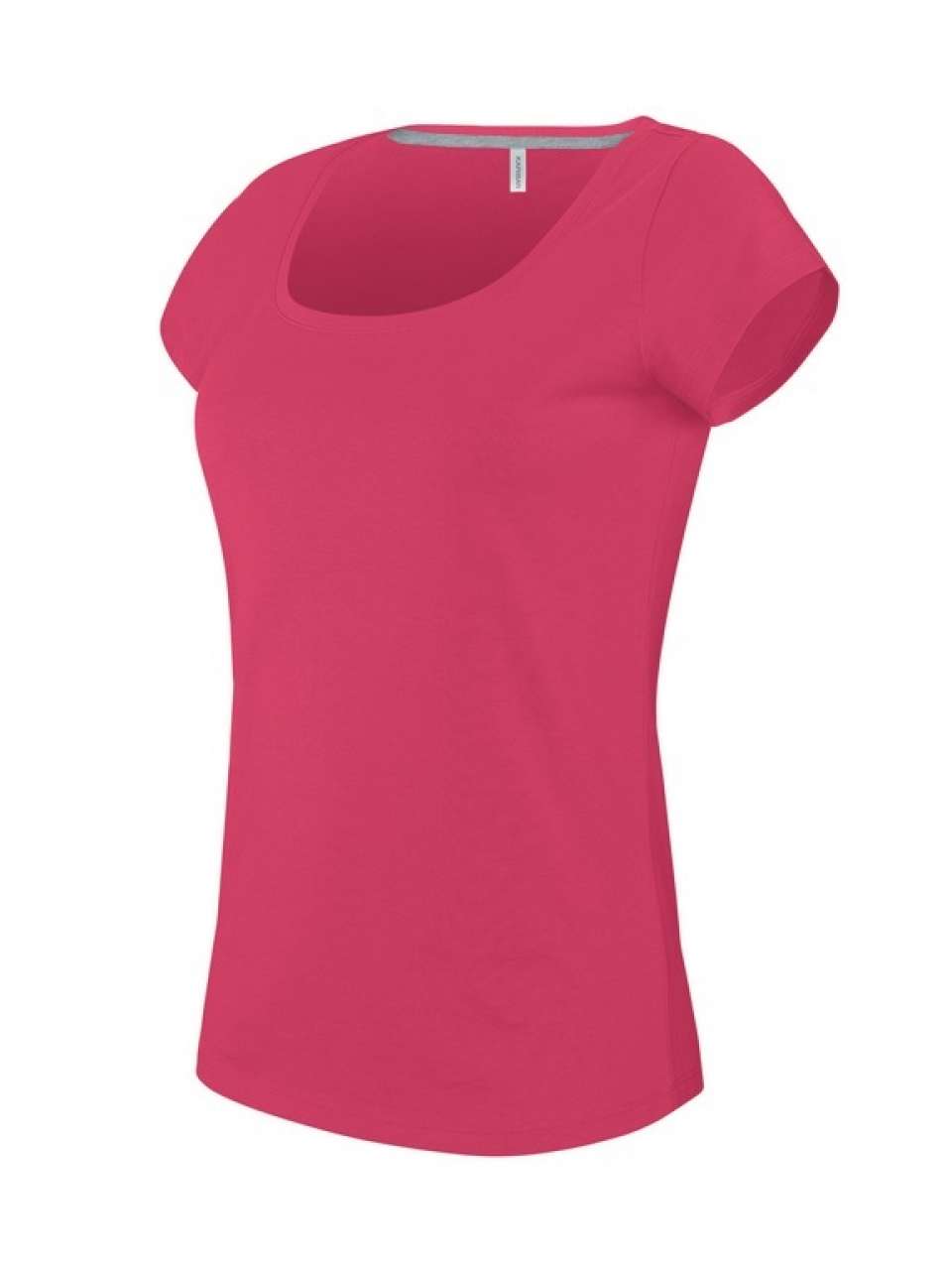LADIES’ BOAT NECK SHORT-SLEEVED T-SHIRT