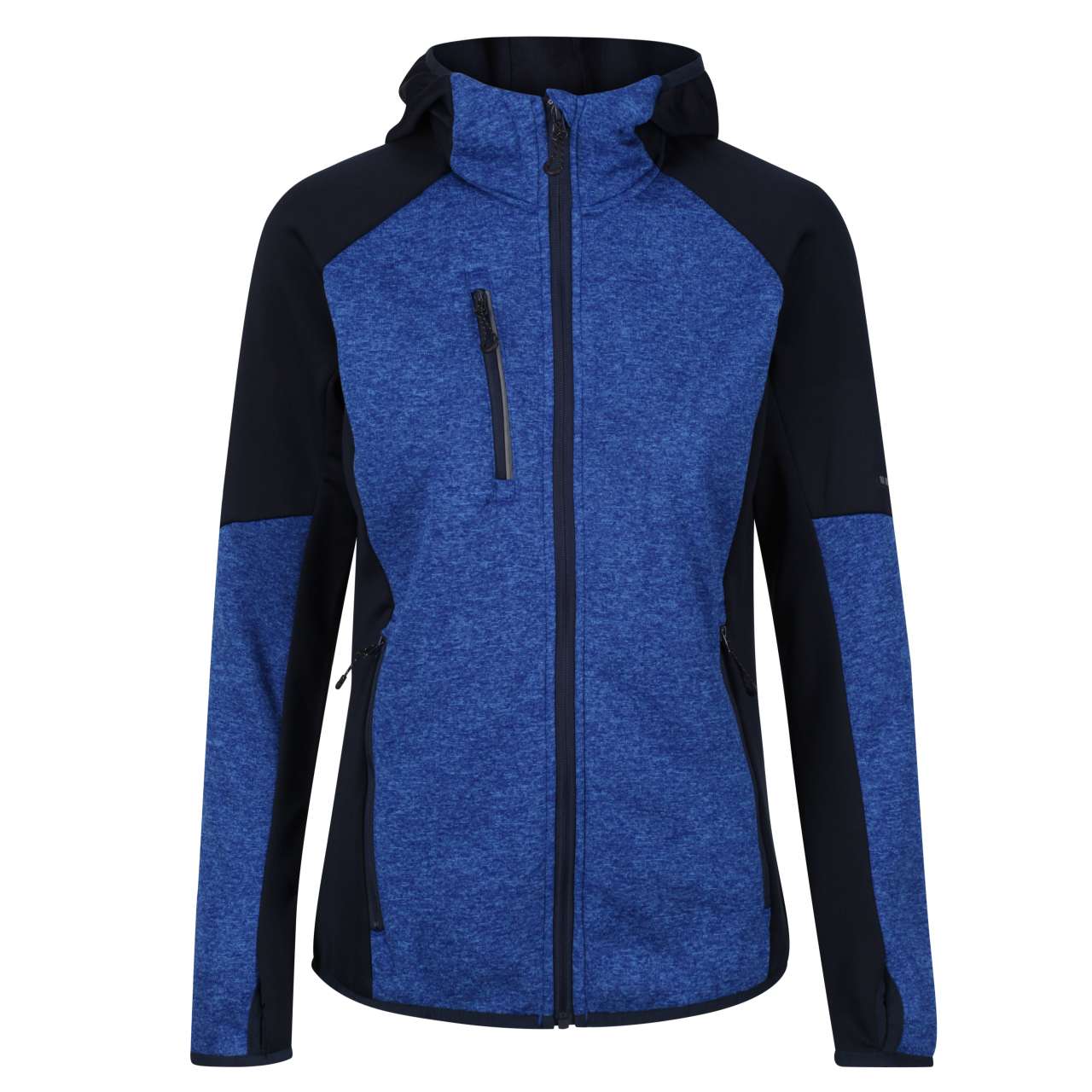 X-PRO COLDSPRING II HYBRID PERFORMANCE STRETCH FLEECEJACKE MIT KAPUZE FÜR DAMEN