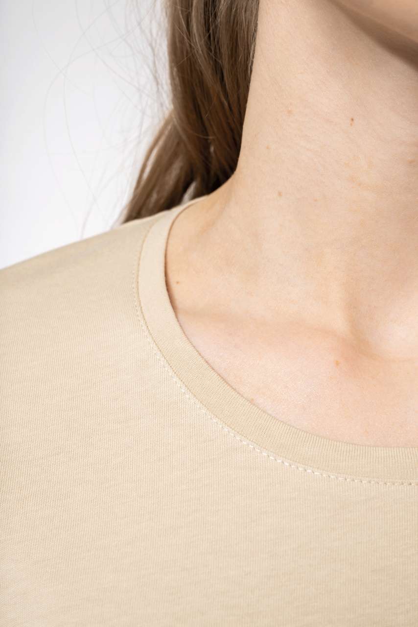 LADIES' SHORT SLEEVE CREW NECK T-SHIRT