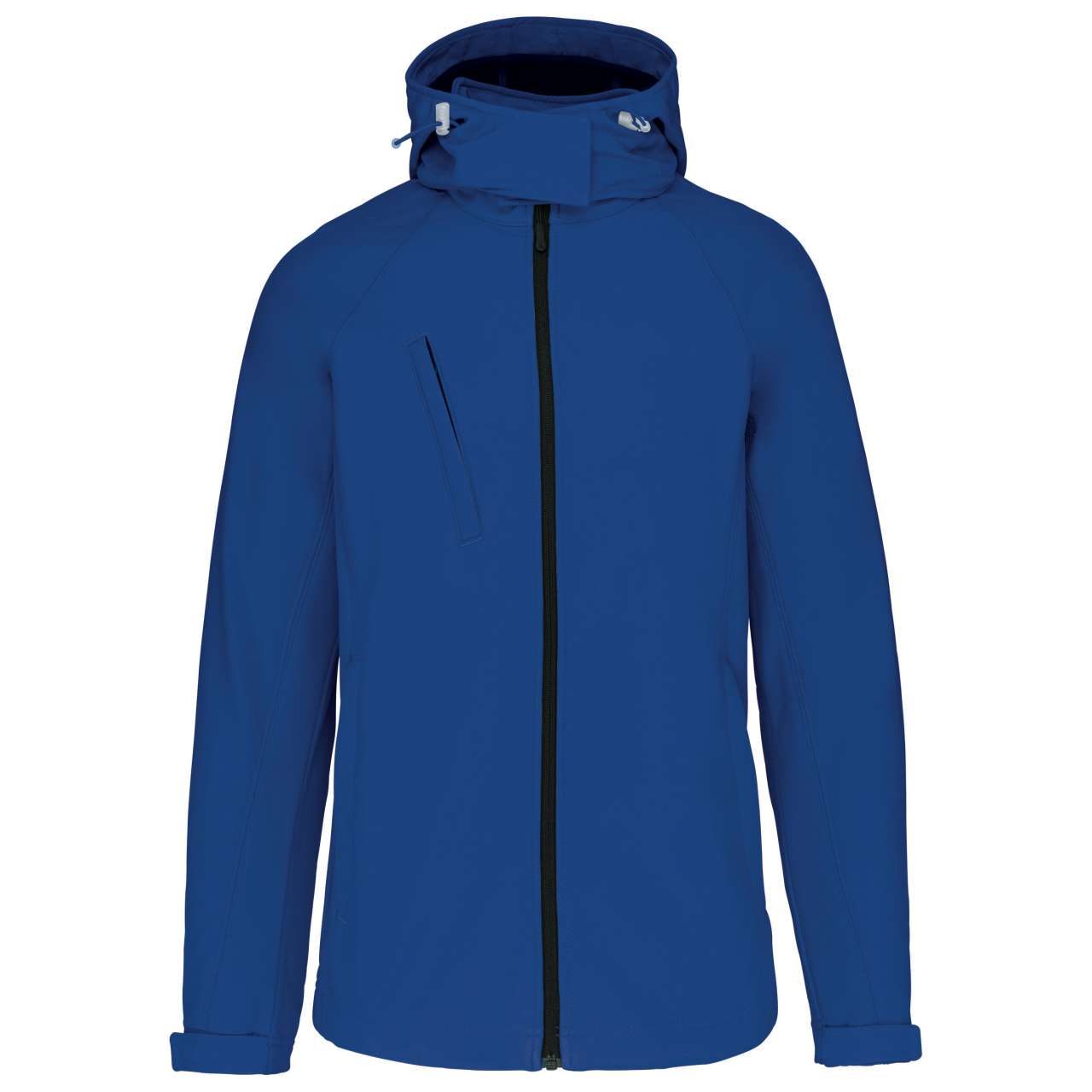 LADIES' DETACHABLE HOODED SOFTSHELL JACKET