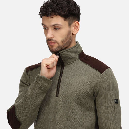 HOLBECK HALF ZIP FLEECE