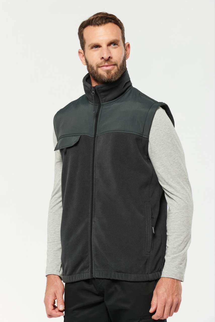 VESTE POLAIRE À MANCHES AMOVIBLES