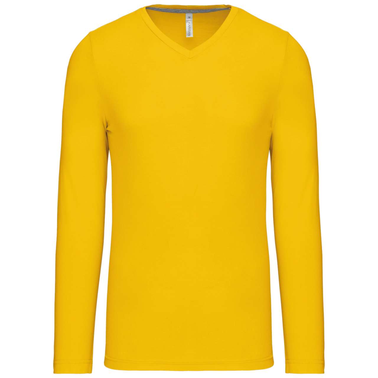 MEN'S LONG-SLEEVED V-NECK T-SHIRT