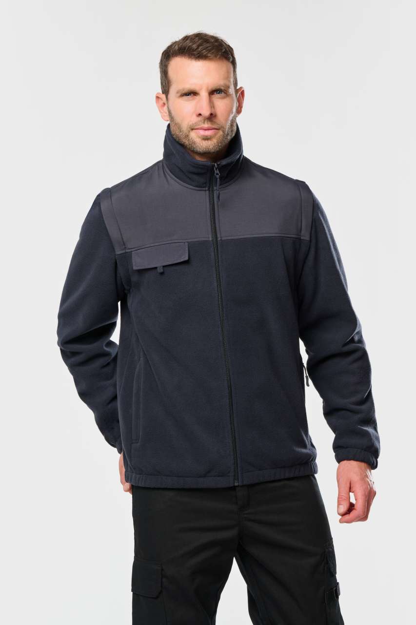 VESTE POLAIRE À MANCHES AMOVIBLES