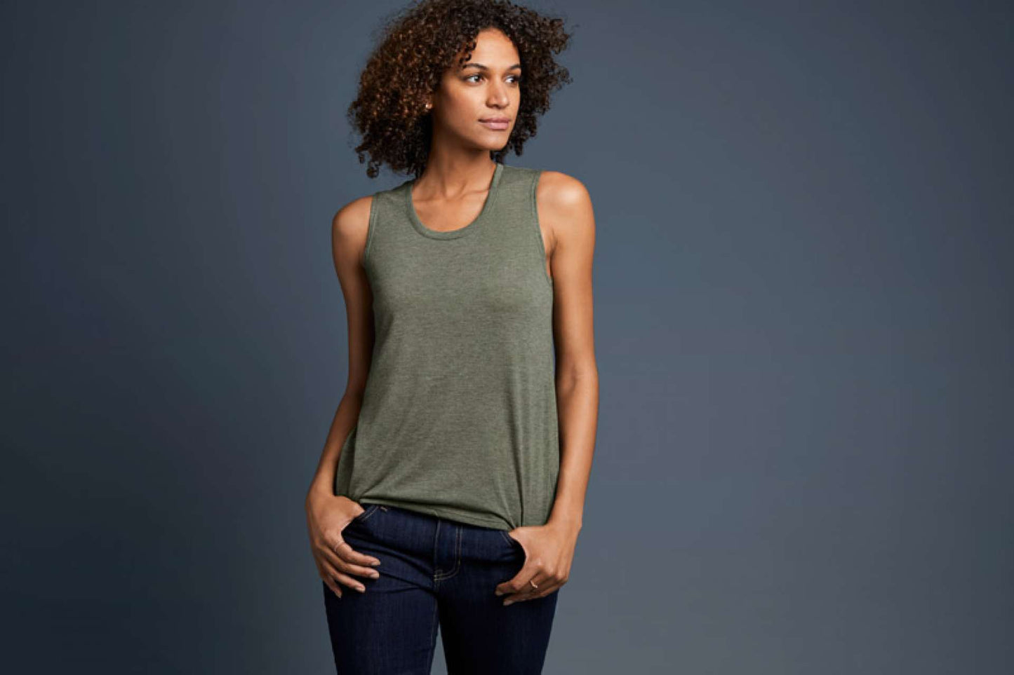 WOMEN'S FREEDOM SLEEVELESS TEE