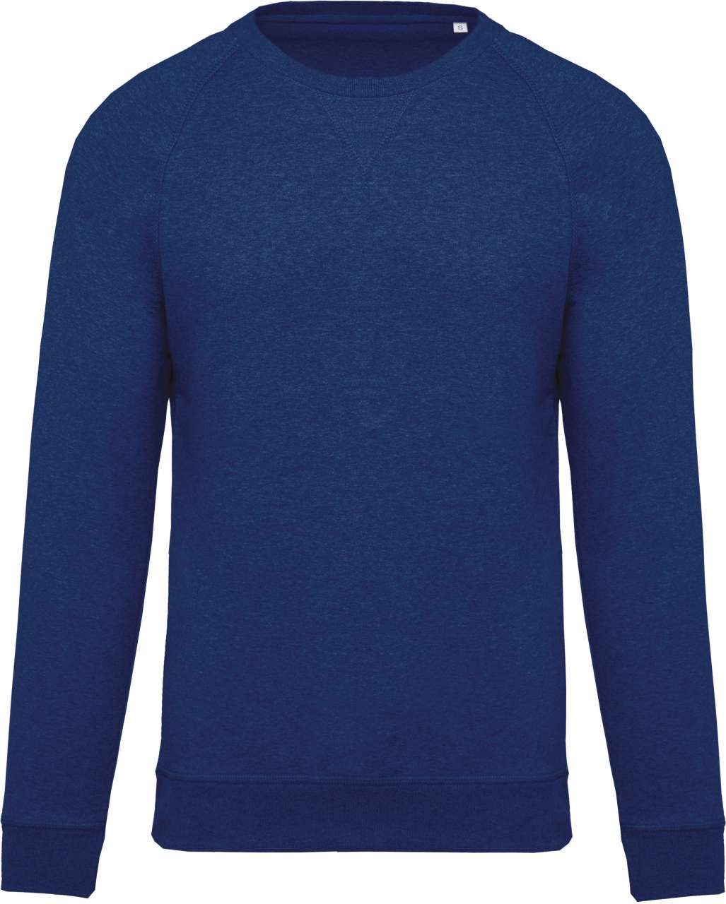 SWEAT-SHIRT HOMME EN COTON BIOLOGIQUE À COL RAS DU COU ET MANCHES RAGLAN