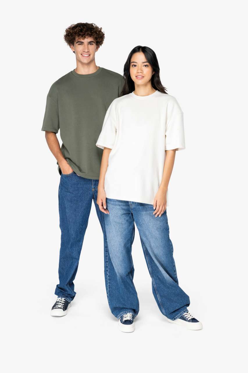 UNISEX ECO-FRIENDLY OVERSIZED FRENCH TERRY T-SHIRT
