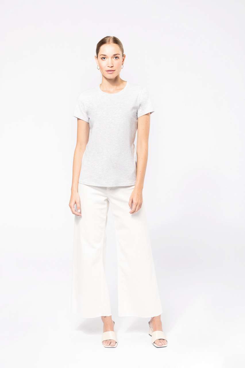 LADIES' SHORT SLEEVE CREW NECK T-SHIRT