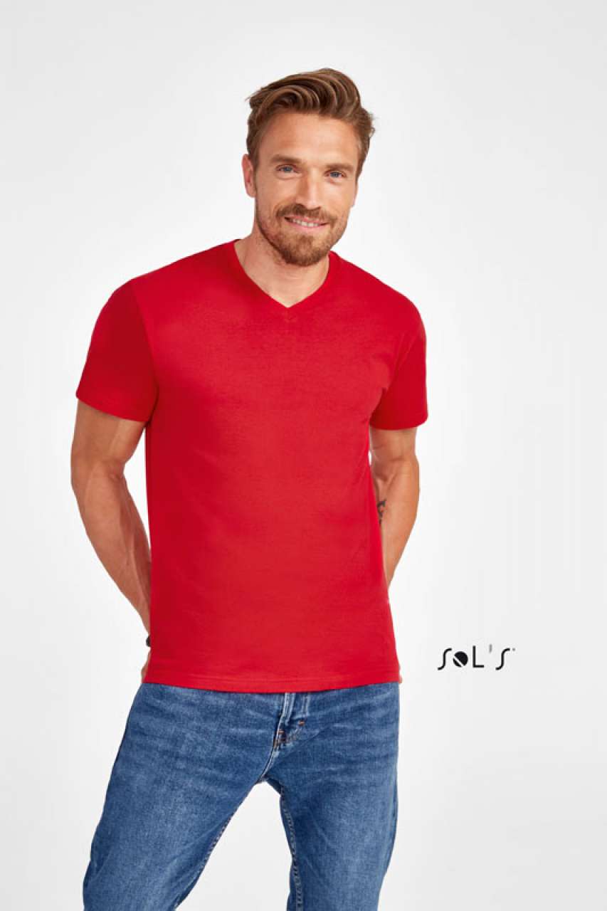 SOL'S VICTORY - HERREN-T-SHIRT MIT V-AUSSCHNITT