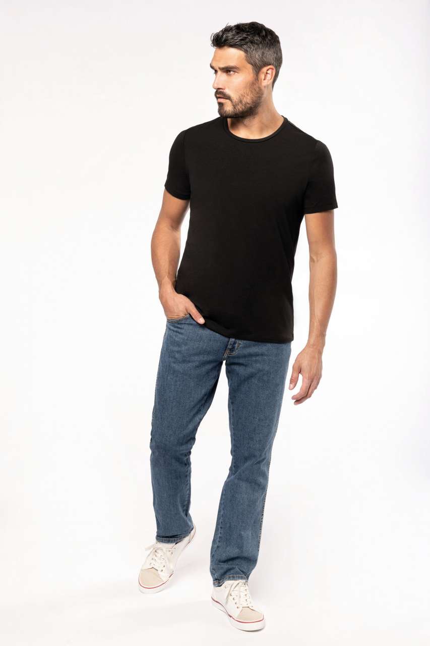 MEN'S SHORT-SLEEVED CREW NECK T-SHIRT