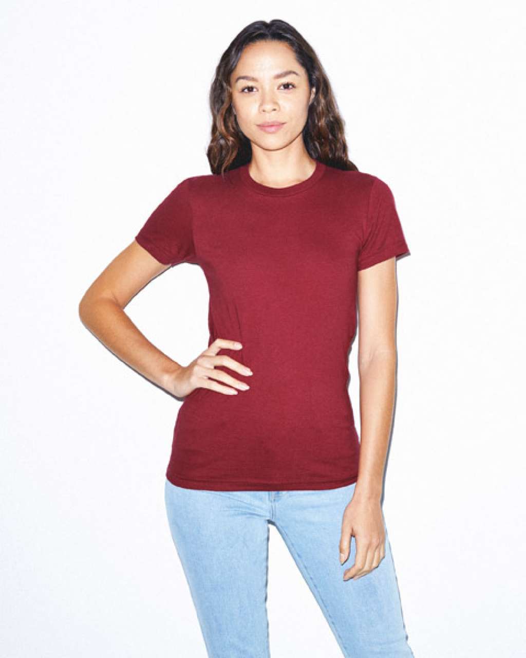 WOMEN'S FINE JERSEY SHORT SLEEVE T-SHIRT