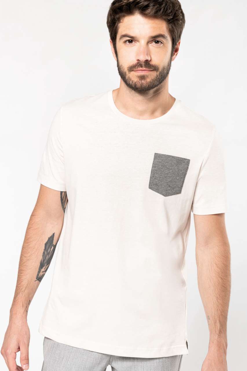 ORGANIC COTTON T-SHIRT WITH POCKET DETAIL