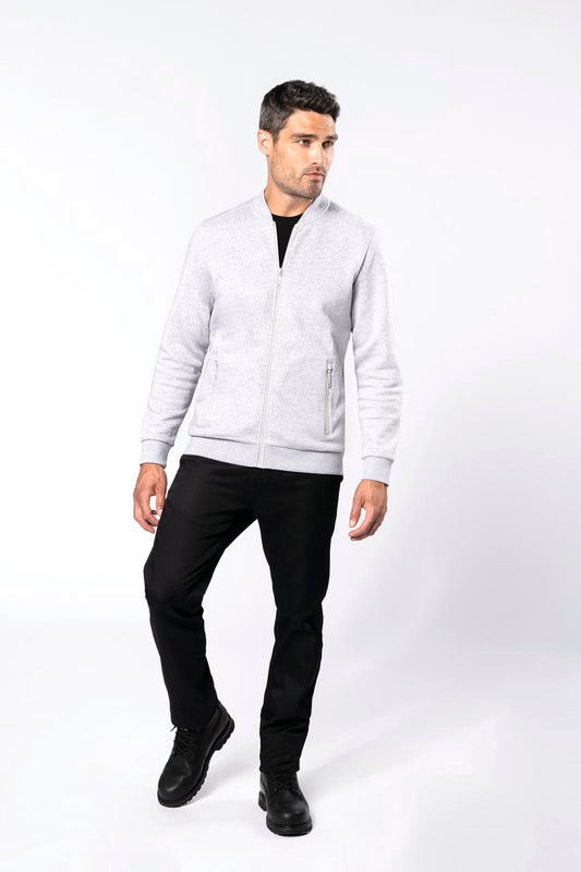 FULL ZIP FLEECE SWEATSHIRT