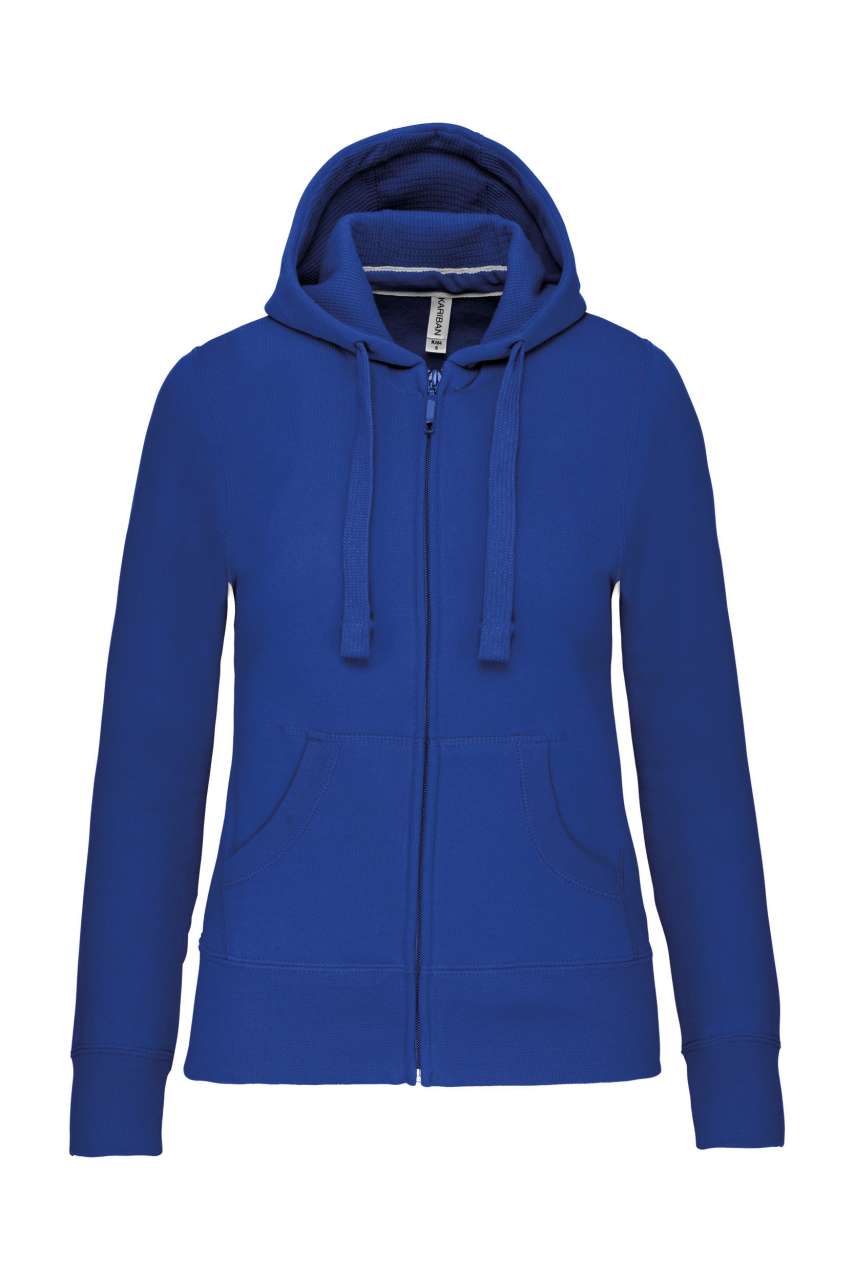 SWEAT-SHIRT À CAPUCHE AVEC FERMETURE ÉCLAIR POUR FEMME