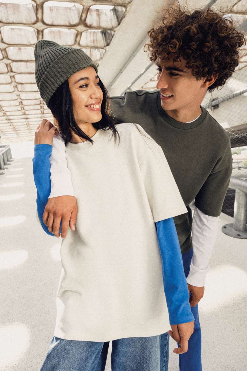 UNISEX ECO-FRIENDLY OVERSIZED FRENCH TERRY T-SHIRT