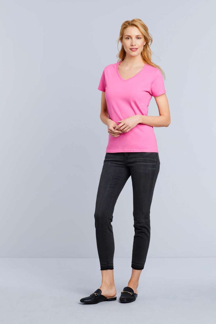 PREMIUM COTTON® LADIES' V-NECK T-SHIRT