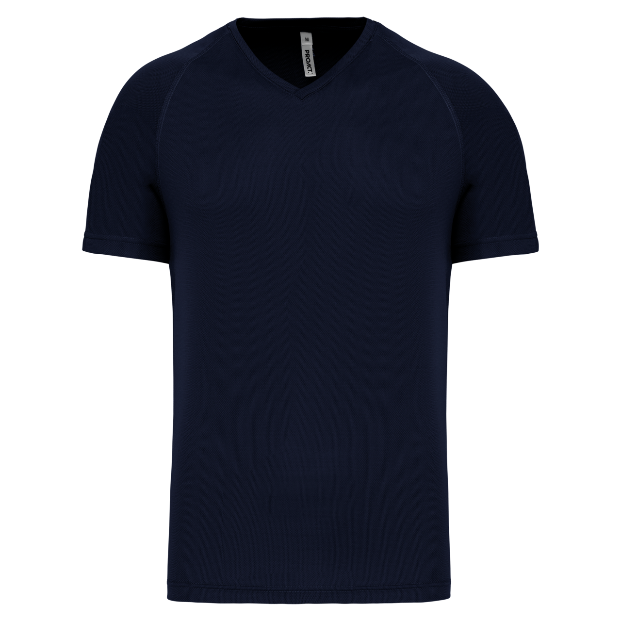 T-SHIRT DE SPORT À MANCHES COURTES ET COL EN V POUR HOMME