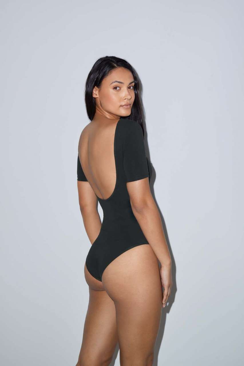 WOMEN'S COTTON SPANDEX DANCE BODYSUIT