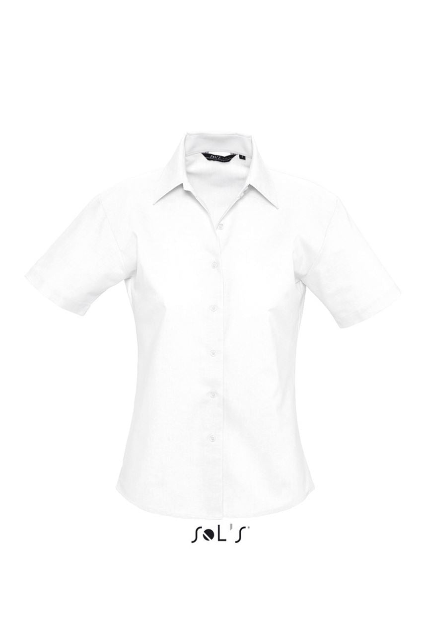 SOL'S ELITE - SHORT SLEEVE OXFORD WOMEN'S SHIRT
