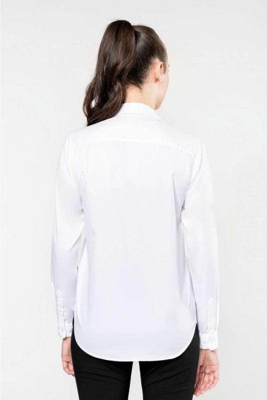LADIES' LONG-SLEEVED TWILL SHIRT