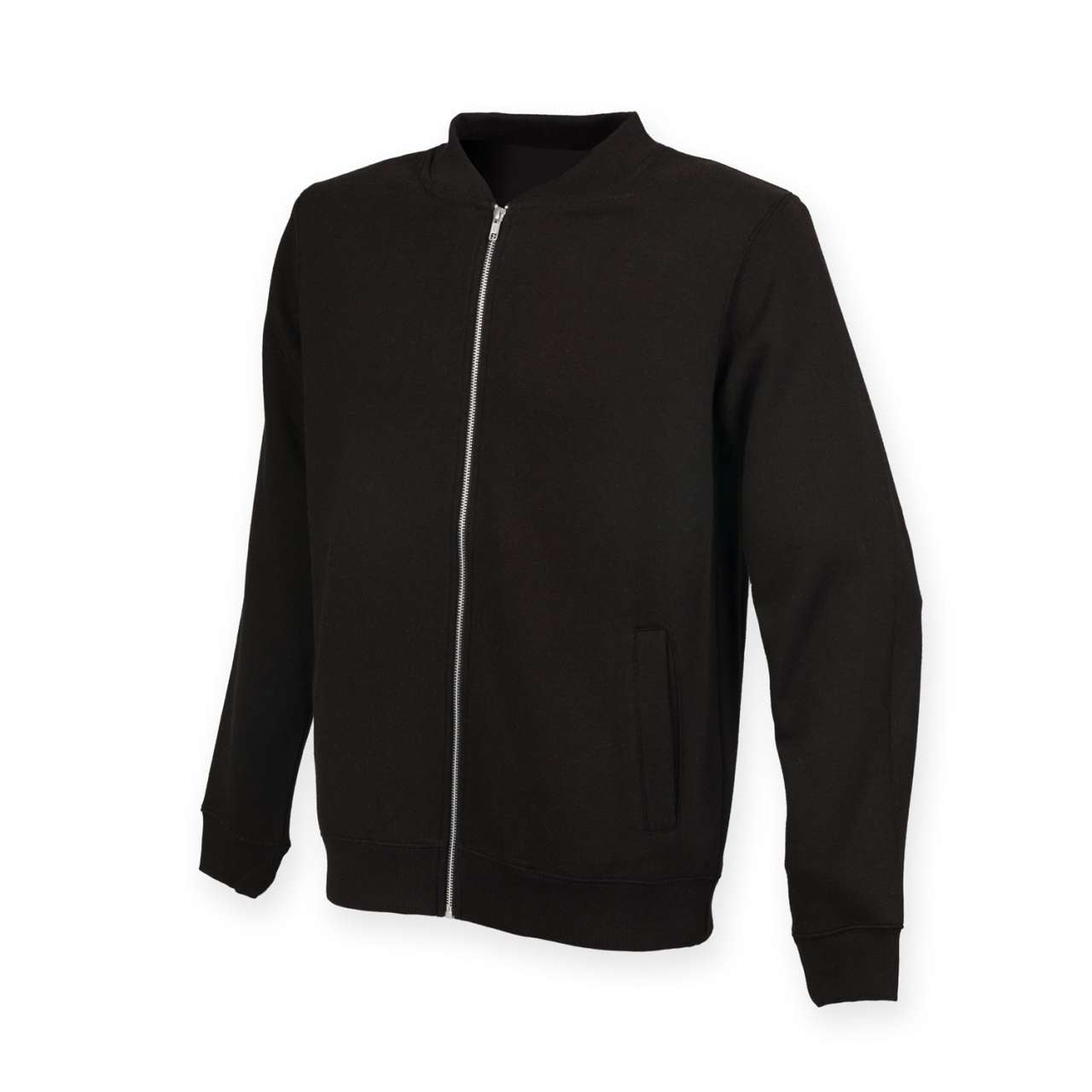 SWEAT UNISEXE BOMBER À FERMETURE ÉCLAIR COMPLÈTE