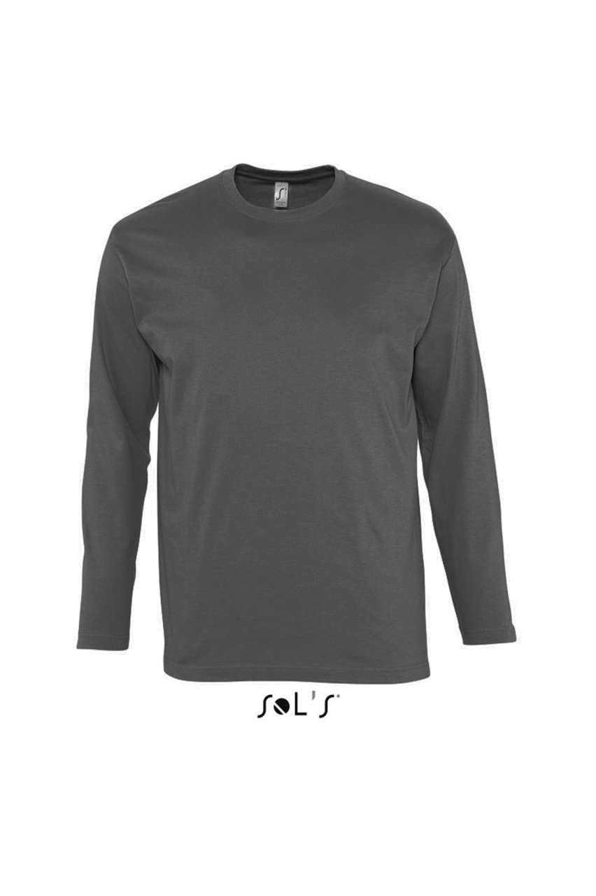 SOL'S MAJESTIC - WOMEN'S ROUND COLLAR LONG SLEEVE T-SHIRT