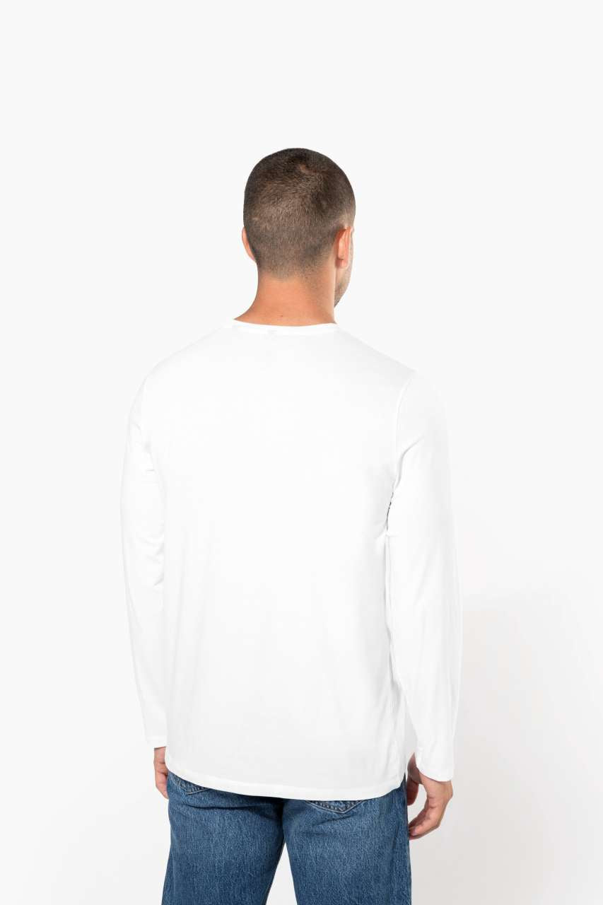 MEN'S LONG-SLEEVED CREW NECK T-SHIRT